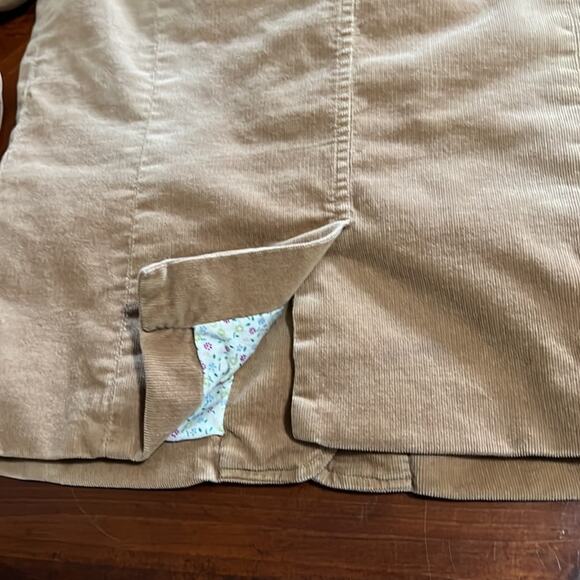 Duck Head Jeans Co Tan Camel Corduroy Blazer Jacket Size Small Preppy - Picture 12 of 13